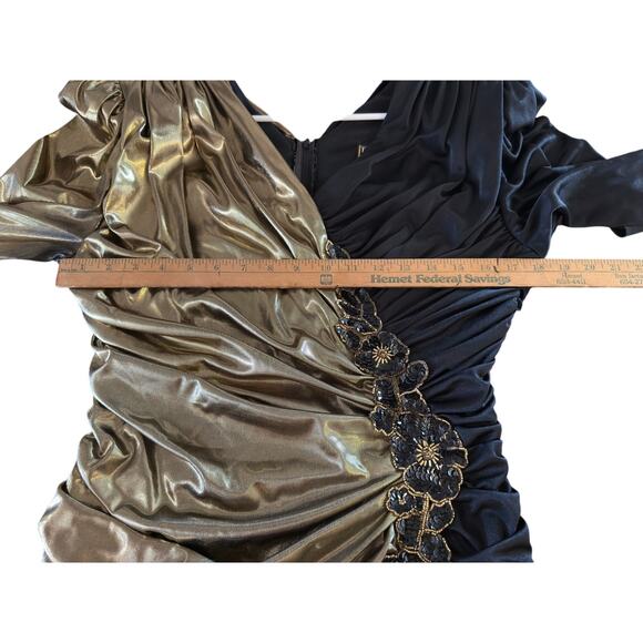 80’s Vintage Filigree LTD Collection Dress Women’s size 16 - Picture 8 of 12